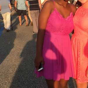 Fuchsia Party Dress